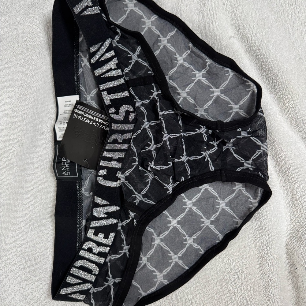 COPY - Andrew Christian Black Mesh Men's Underwear